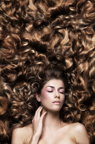 campagne beauté femme soins cheveux coiffure