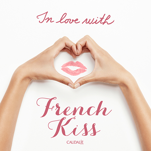 campagne beauté caudalie french kiss mains cosmétiques soins