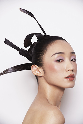 Make up Forever beauty photography with asian model
